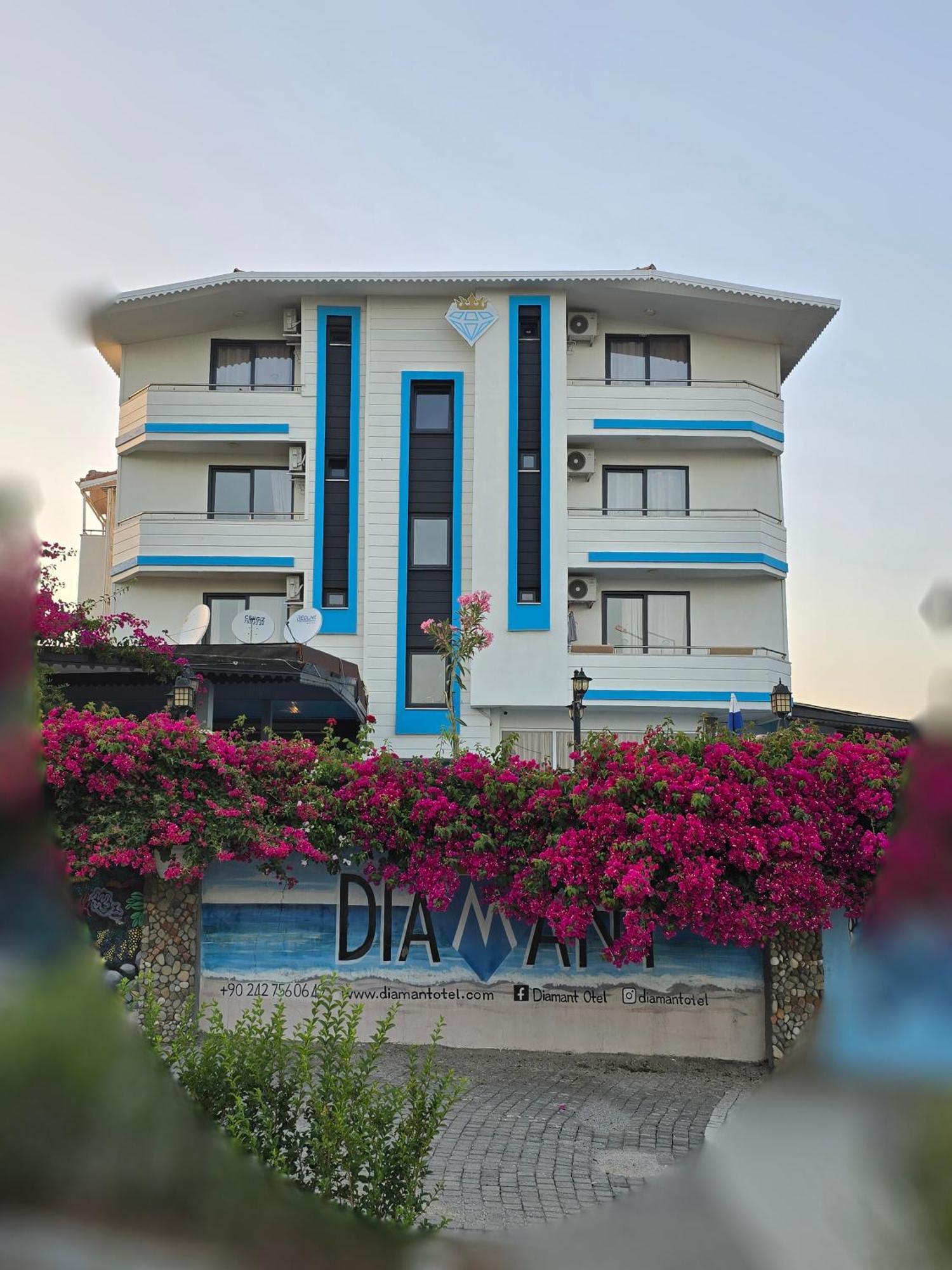 Diamant Otel シダ エクステリア 写真